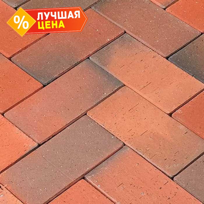 Клинкерная брусчатка Penter Rostock, 200x100x52 мм