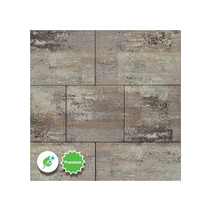 Тротуарная плита Artstein Инсбрук Ланс 60 мм Color Mix Берилл